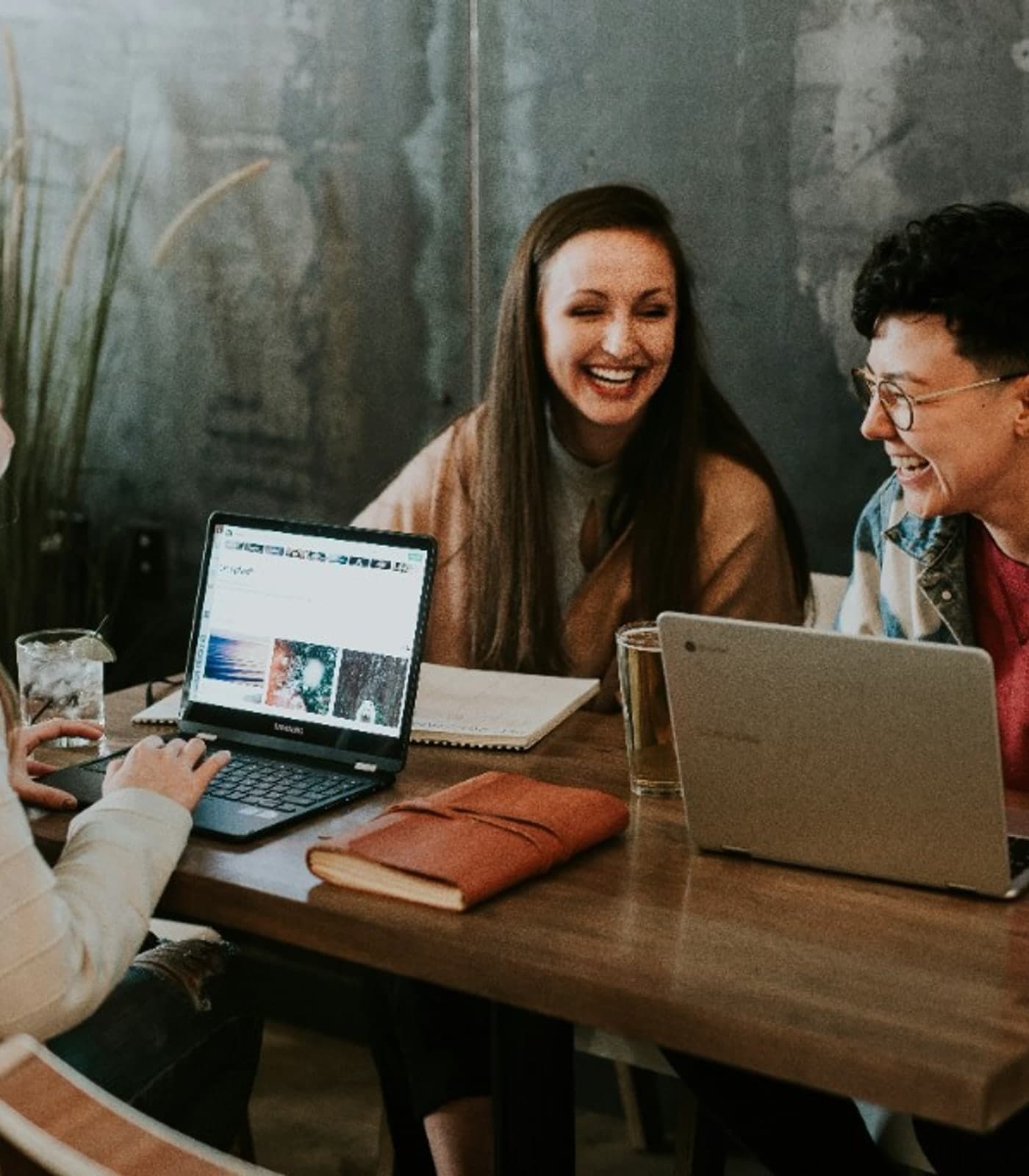 Cross-industry teams collaborating on experience design